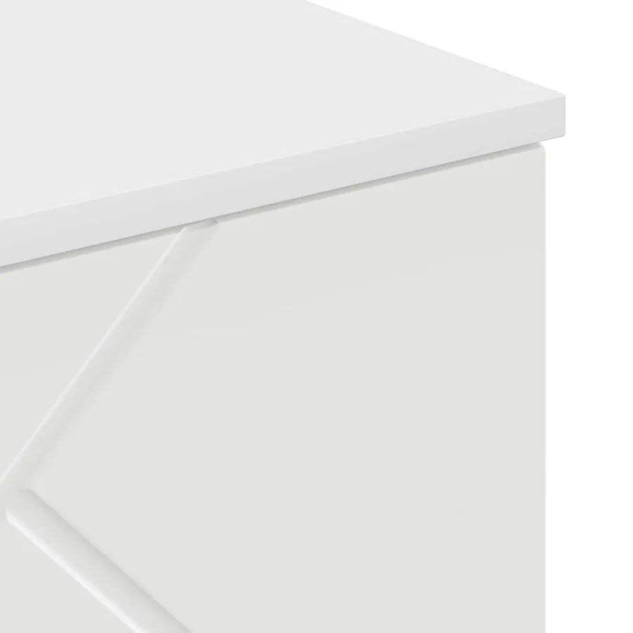 Cabinet de salle de bain Blanc brillant 30 x 31,5 x 61 cm - 9