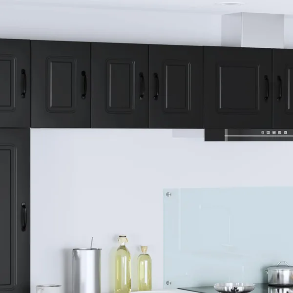 Panneau de lave-vaisselle Kalmar 2 pcs Noir 30 x 31 x 40 cm