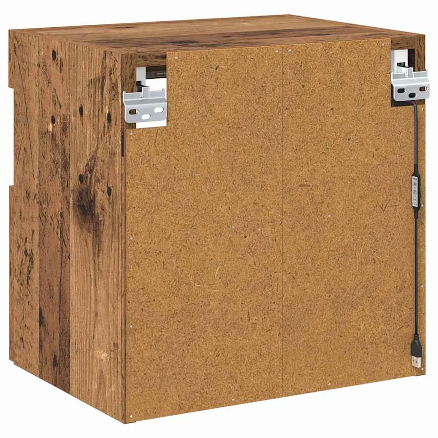 Meuble TV mural Bois Ancien 40 x 30 x 40 cm Bois d'ingénierie - 10