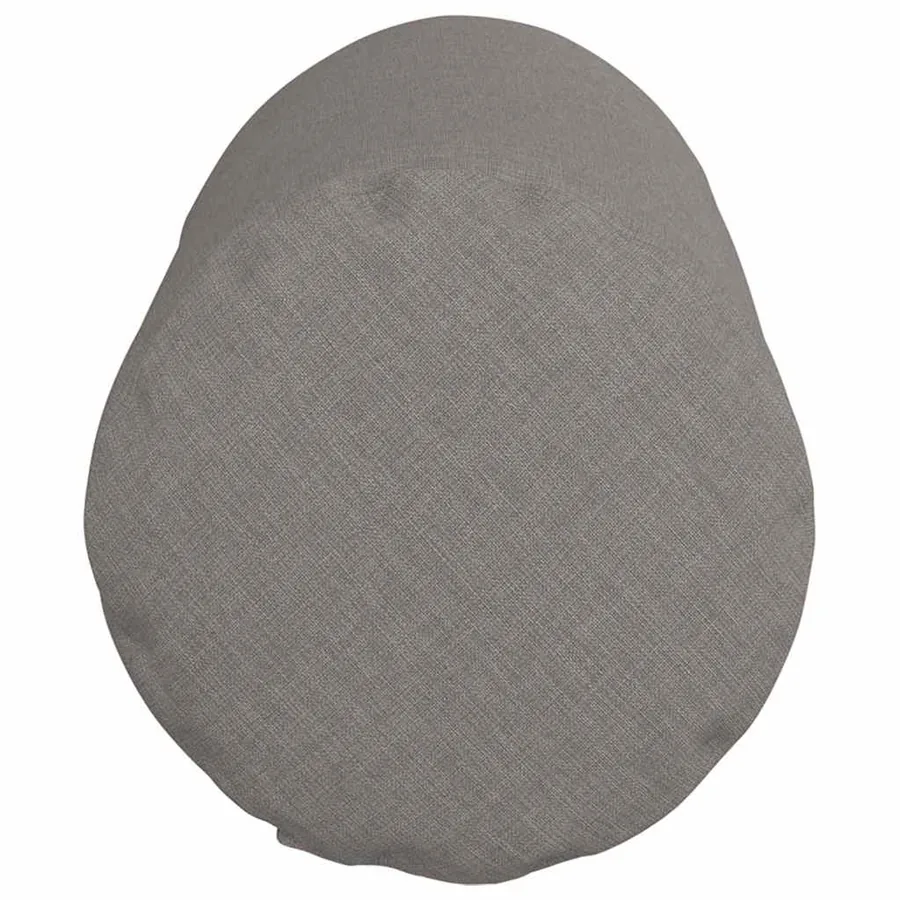 Coussins d'accent 2 pcs Taupe Ø 15 x 40 cm tissu - 7