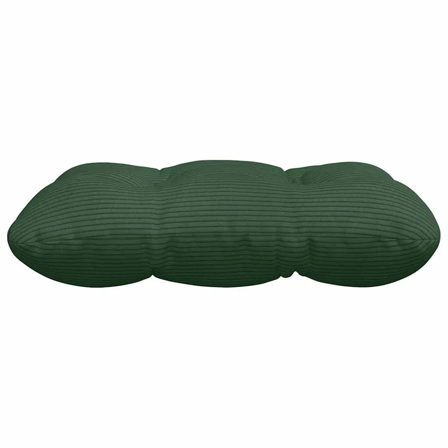 Coussins de siège 4 pcs Vert foncé 45 x 45 cm - 6