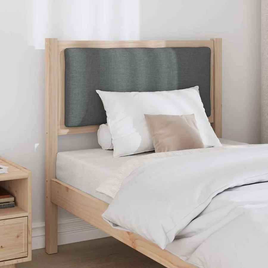Tête de lit Autre Marron 80 cm Bois massif en pin - 3