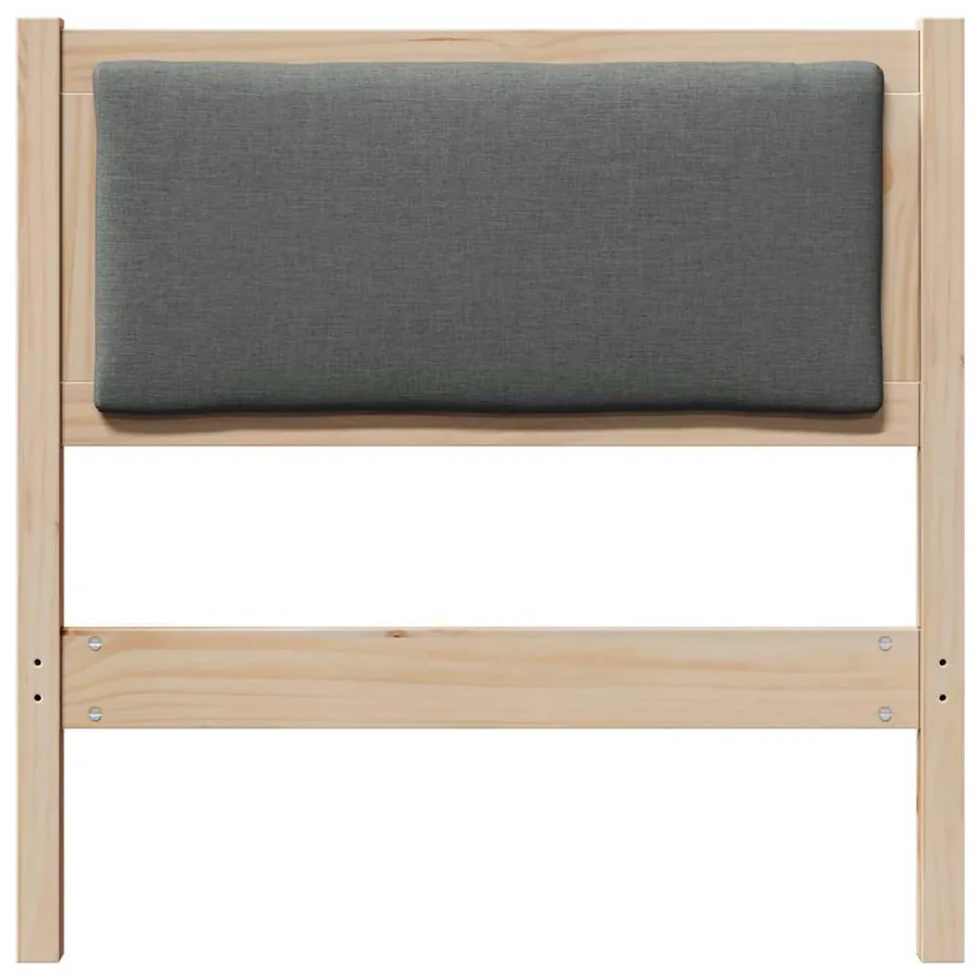 Tête de lit Autre Marron 80 cm Bois massif en pin - 4