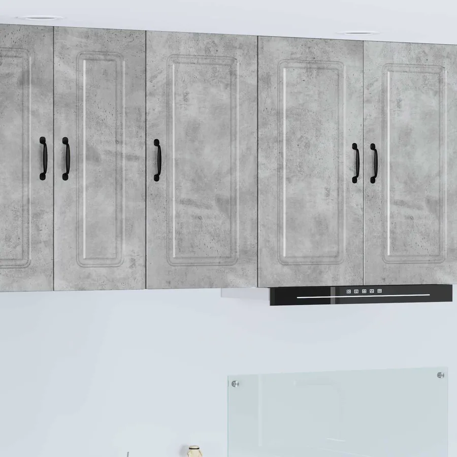 Panneau de lave-vaisselle Kalmar Gris béton 40 x 31 x 80 cm