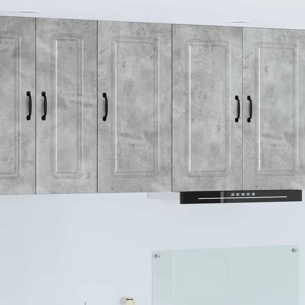 Panneau de lave-vaisselle Kalmar Gris béton 40 x 31 x 80 cm