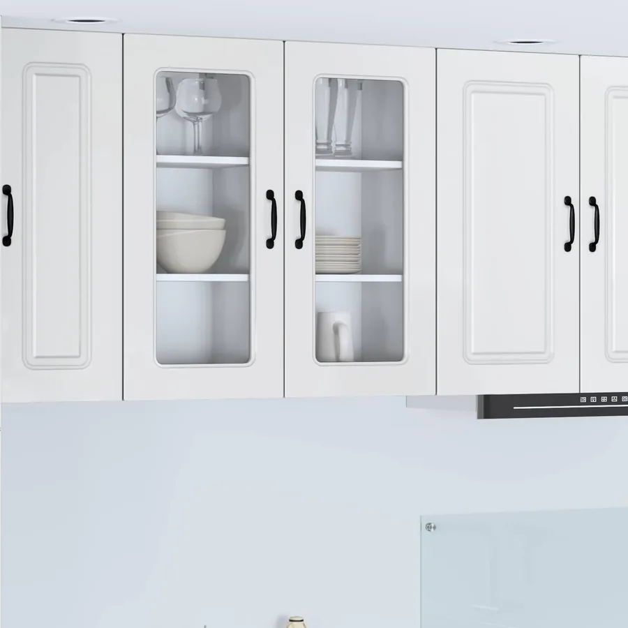 Panneau de lave-vaisselle Kalmar Blanc brillant 40 x 31 x 80 cm