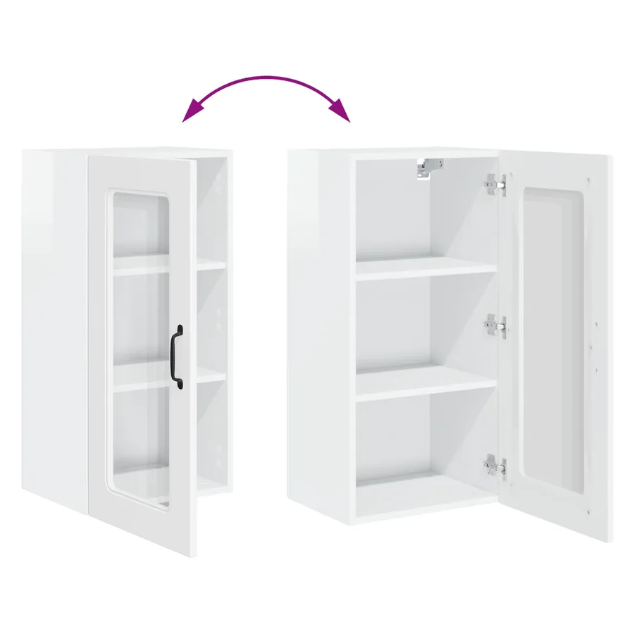 Panneau de lave-vaisselle Kalmar Blanc brillant 40 x 31 x 80 cm - 8