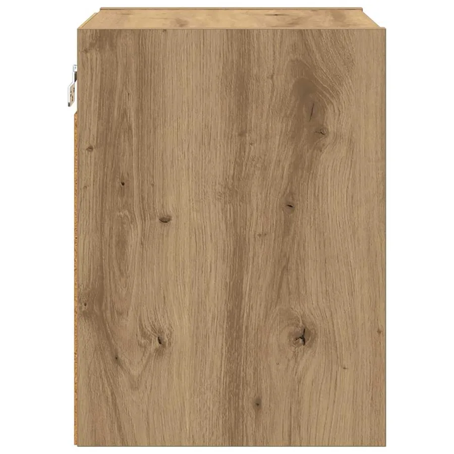 Armoire suspendue Chêne artisanal 30 x 29,5 x 40 cm - 6