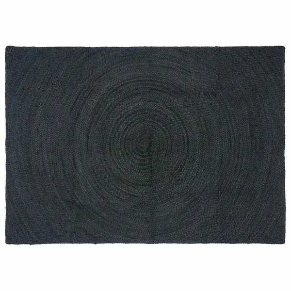 Tapis de surface Gris foncé 140 x 200 cm Jute