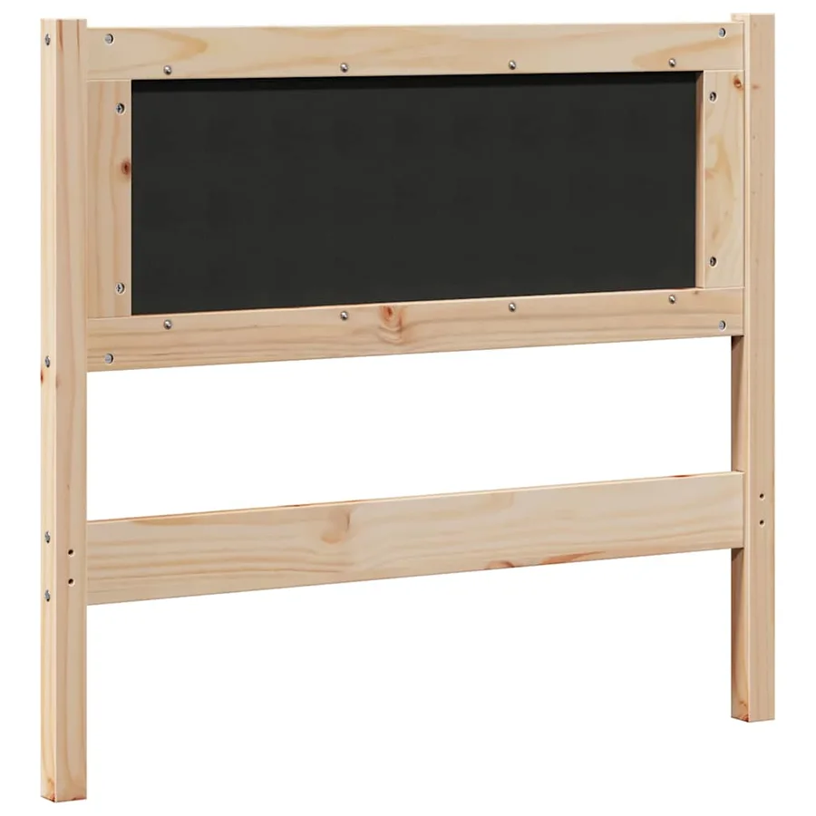 Tête de lit Autre Marron 90 cm Bois massif en pin - 6