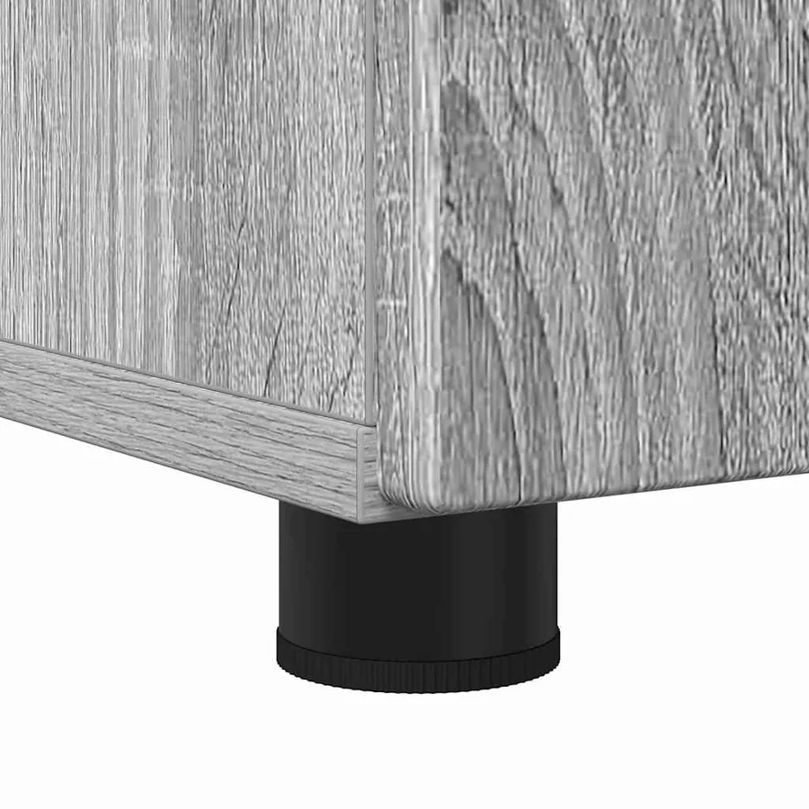 Cabinet de salle de bain avec porte Gris Sonoma 61 x 35 x 64 cm - 9