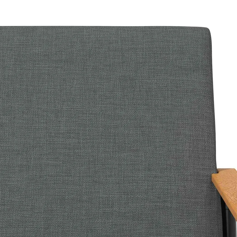 fauteuil Gris foncé tissu - 7