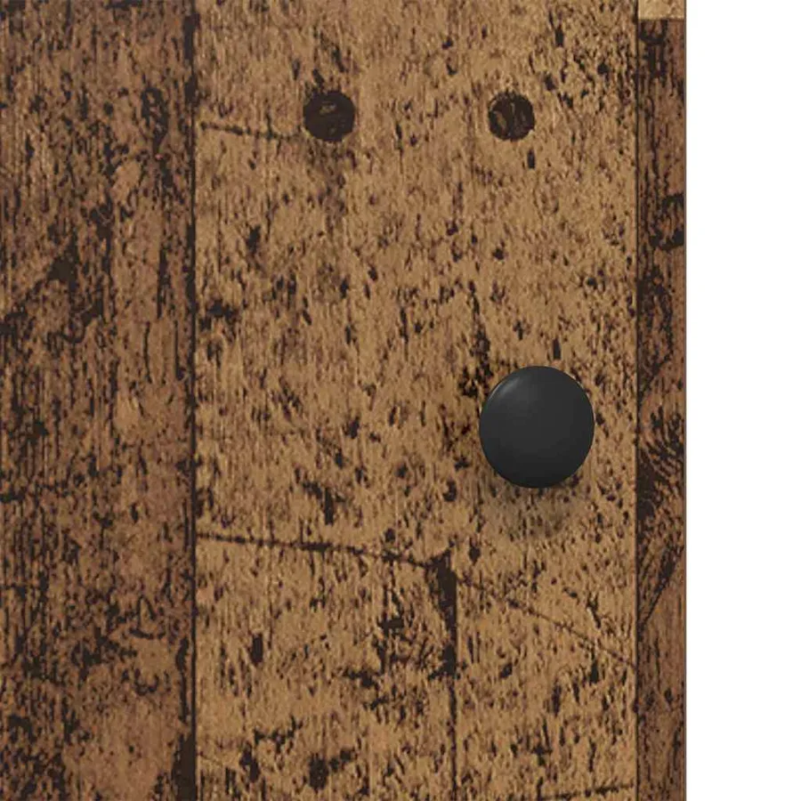 Haut Armoire Bois Ancien 62 x 36 x 121,5 cm Bois d'ingénierie - 8