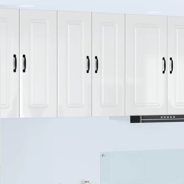 Panneau de lave-vaisselle Kalmar 2 pcs Blanc brillant
