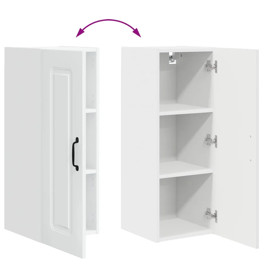 Panneau de lave-vaisselle Kalmar 2 pcs Blanc brillant - 12