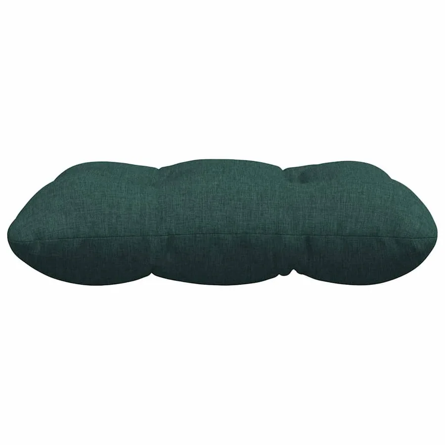 Coussins de siège 4 pcs Vert foncé 45 x 45 x 12 cm tissu - 6