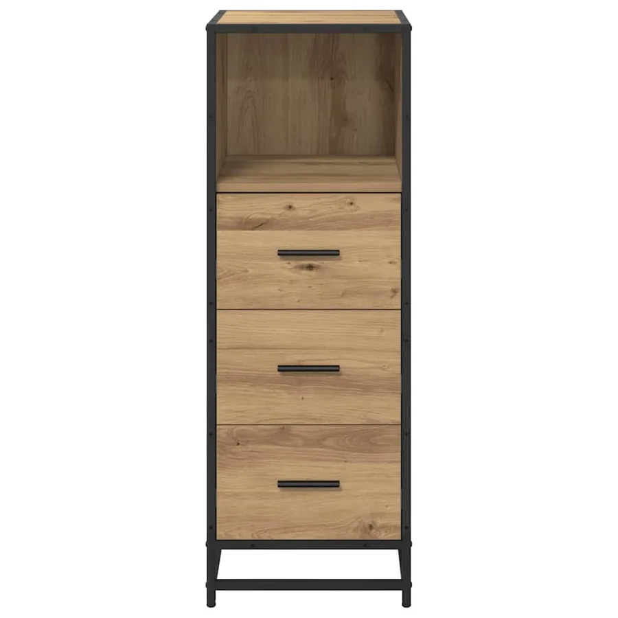 Ensemble de mobilier de salle de bain Chêne artisanal - 6