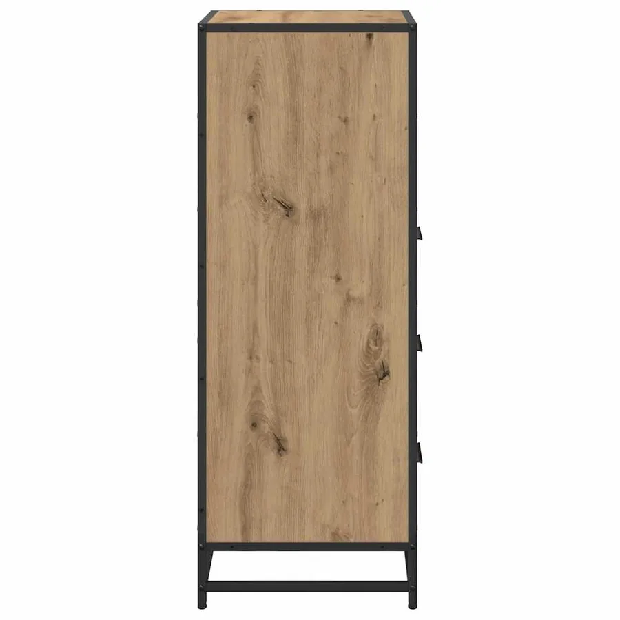 Ensemble de mobilier de salle de bain Chêne artisanal - 7