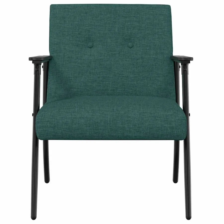 fauteuil Vert foncé tissu - 4