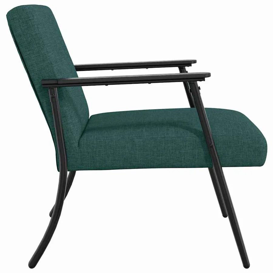 fauteuil Vert foncé tissu - 5