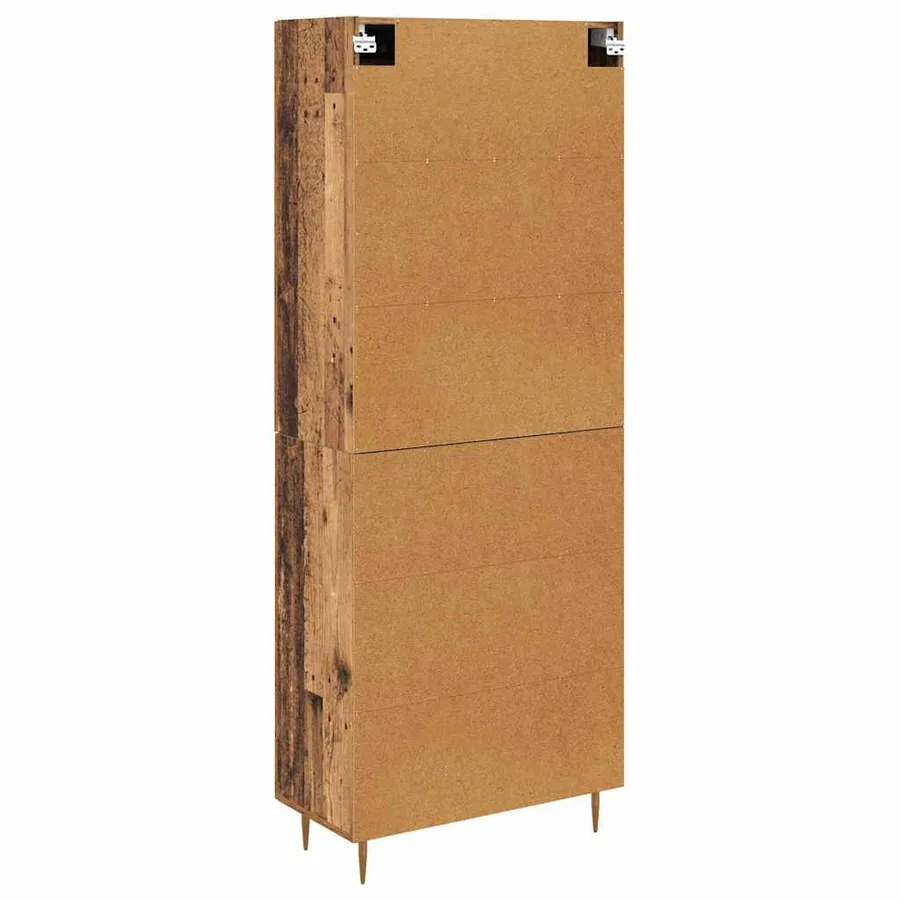 Haut Armoire Bois Ancien 69,5 x 34 x 180 cm Bois d'ingénierie - 10