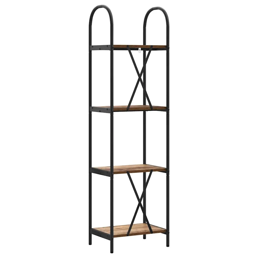 Étagère Bois ancien 40 x 30 x 146 cm Bois d'ingénierie - 7