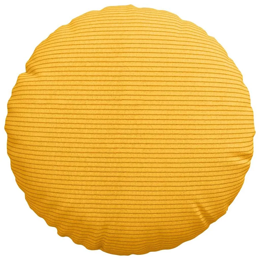 Coussins de siège 2 pcs Jaune clair Ø30 x 13 cm - 6