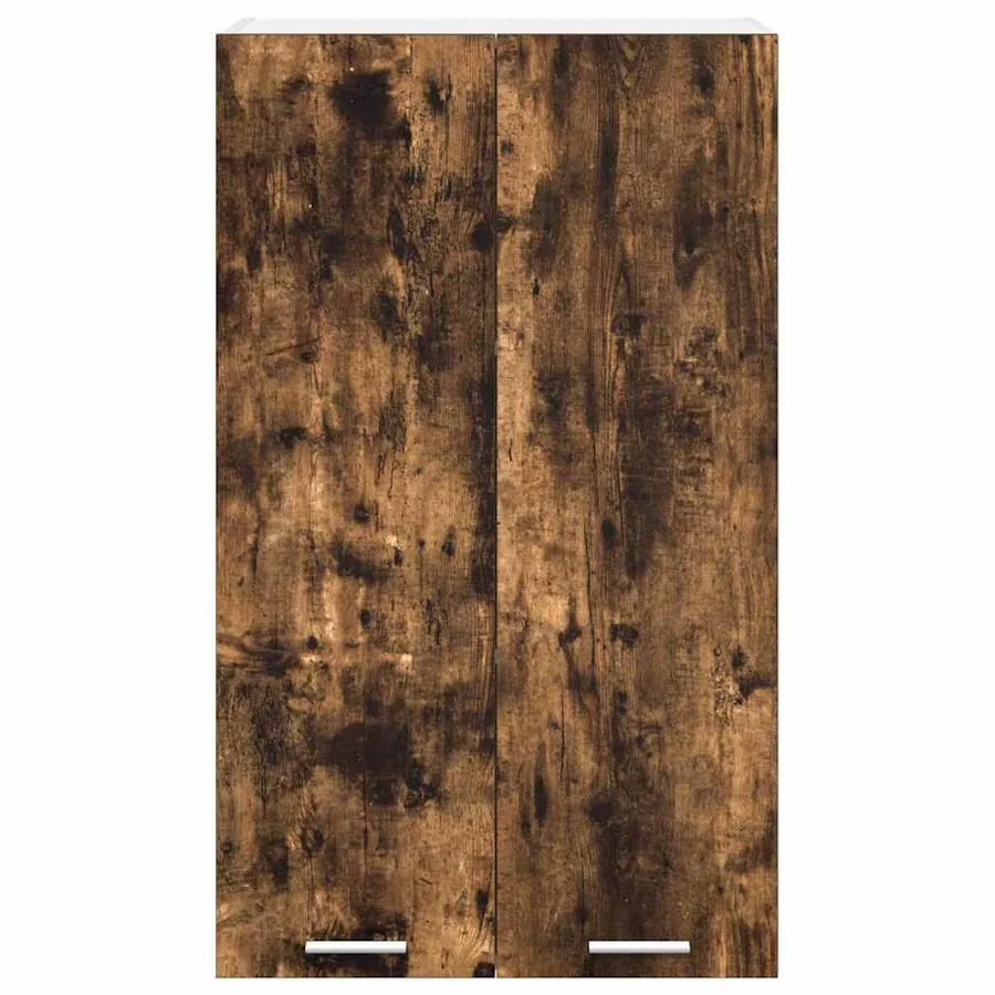 Armoire suspendue Chêne fumé 60 x 31 x 100 cm Bois d'ingénierie - 6