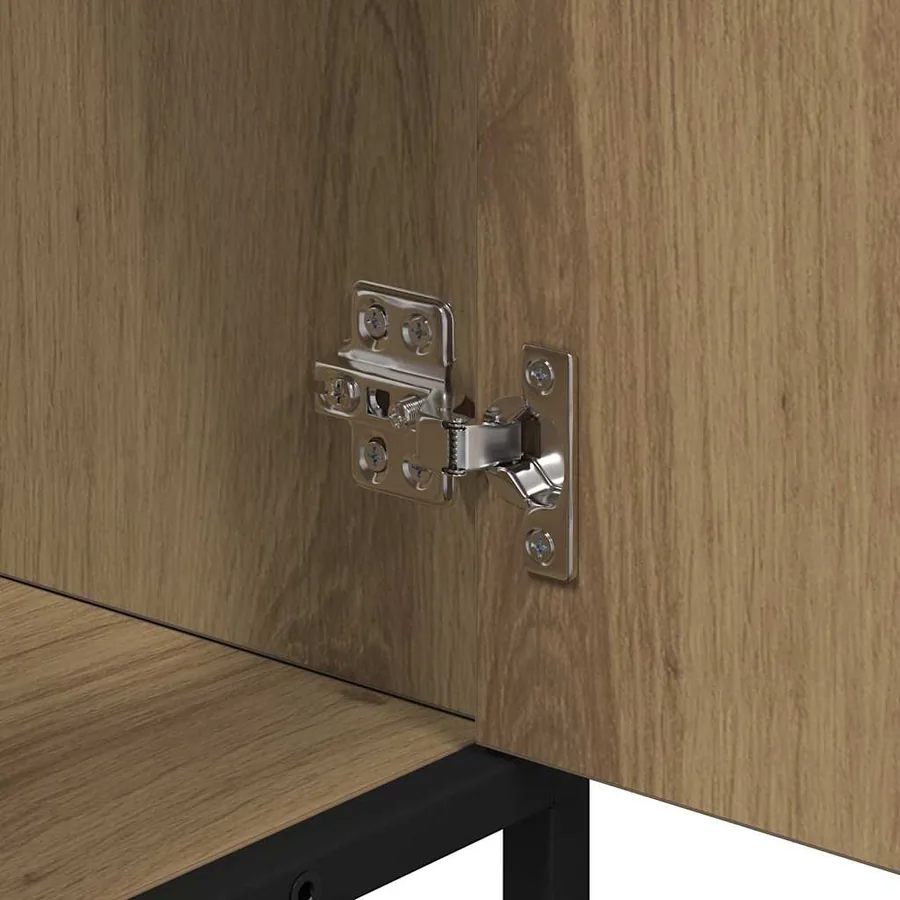 Ensemble de mobilier de salle de bain 2 pc Chêne artisanal - 11