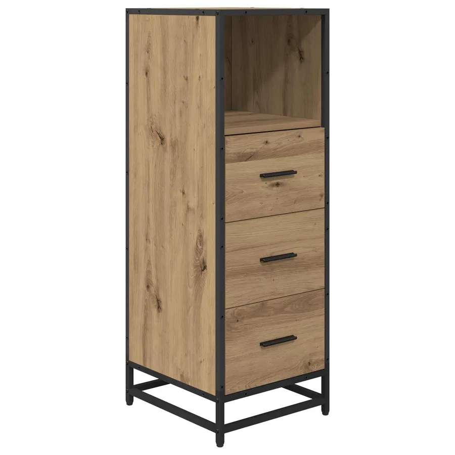 Ensemble de mobilier de salle de bain 3 pc Chêne artisanal - 6
