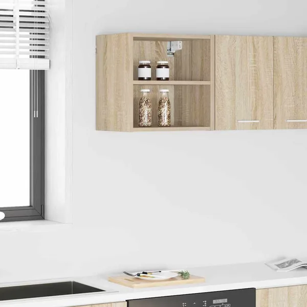 Armoire suspendue avec stockage Chêne Sonoma 40 x 29,5 x 40 cm