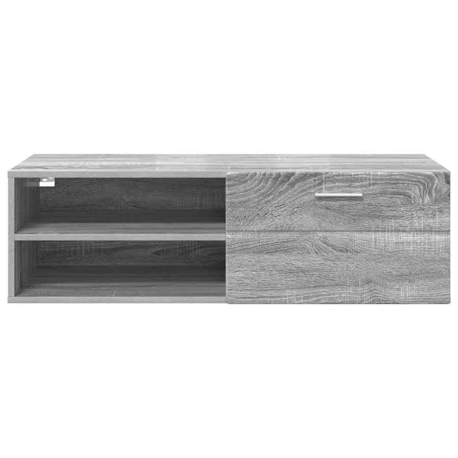 Cabinet en Bois avec tiroir Gris Sonoma 100,5 x 39 x 30 cm - 6