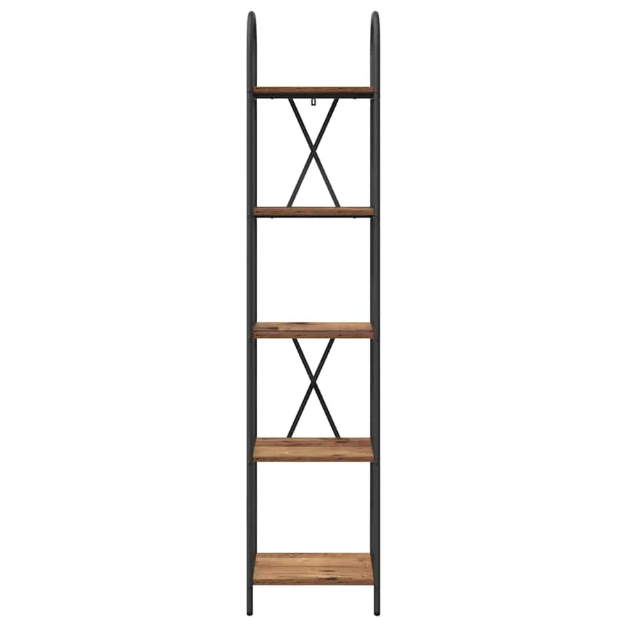 Étagère Bois ancien 40 x 30 x 183 cm Bois d'ingénierie - 5