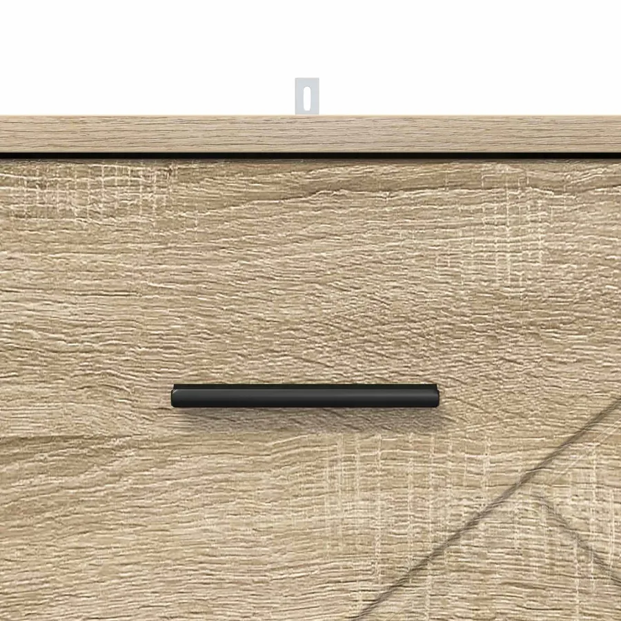 Cabinet de chevet avec tiroir Chêne sonoma 38 x 38 x 66 cm - 9