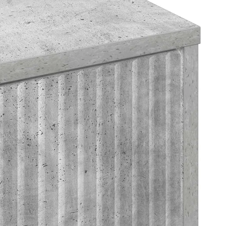 Table basse Gris béton 90 x 49 x 46 cm Bois d'ingénierie - 11