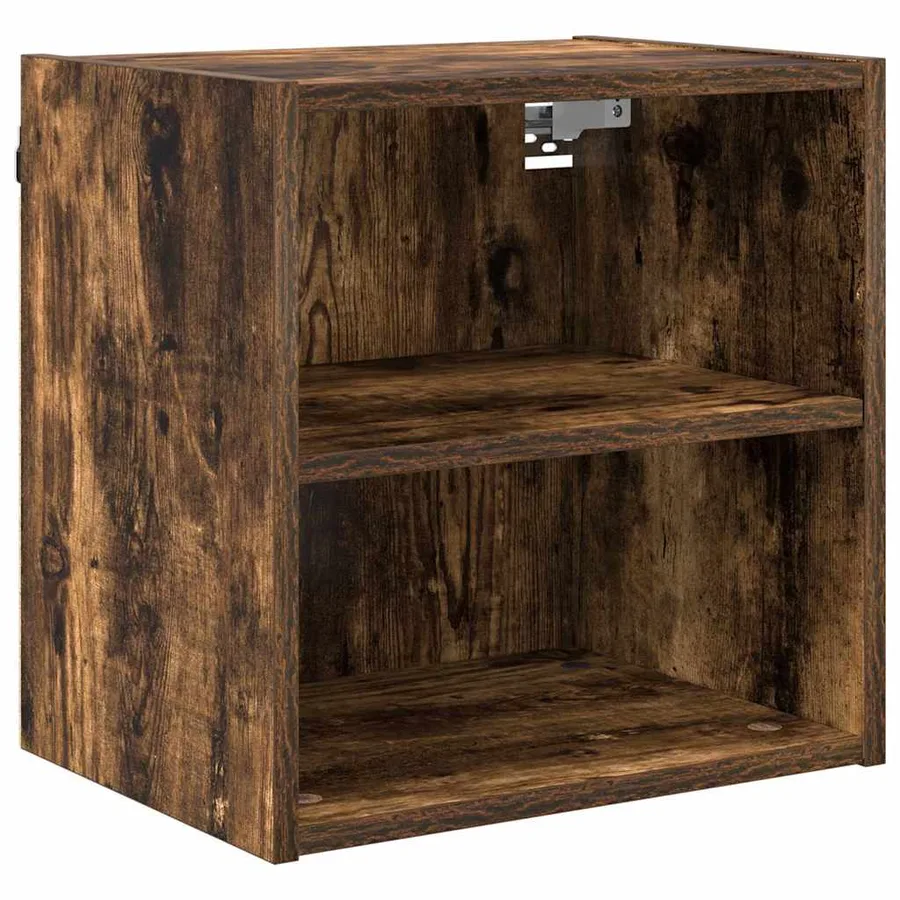 Armoire suspendue avec stockage Chêne fumé 40 x 29,5 x 40 cm - 2