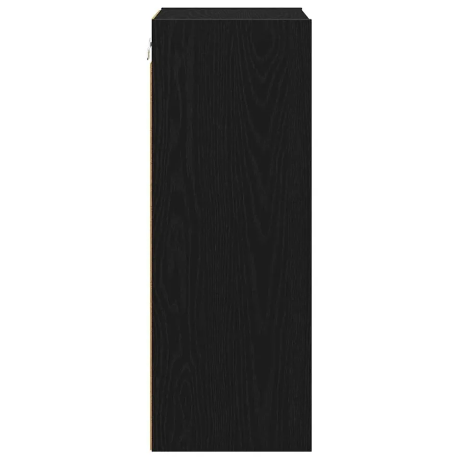 Armoire suspendue avec stockage Chêne noir 40 x 29,5 x 80 cm - 6