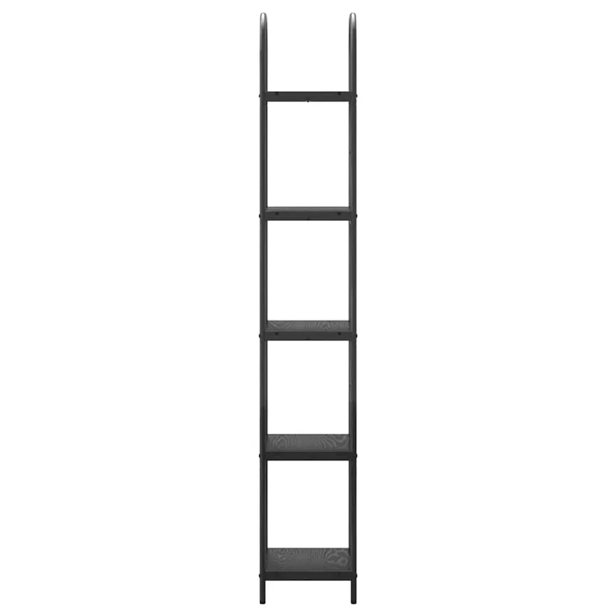 Étagère Chêne noir 40 x 30 x 183 cm Bois d'ingénierie - 6