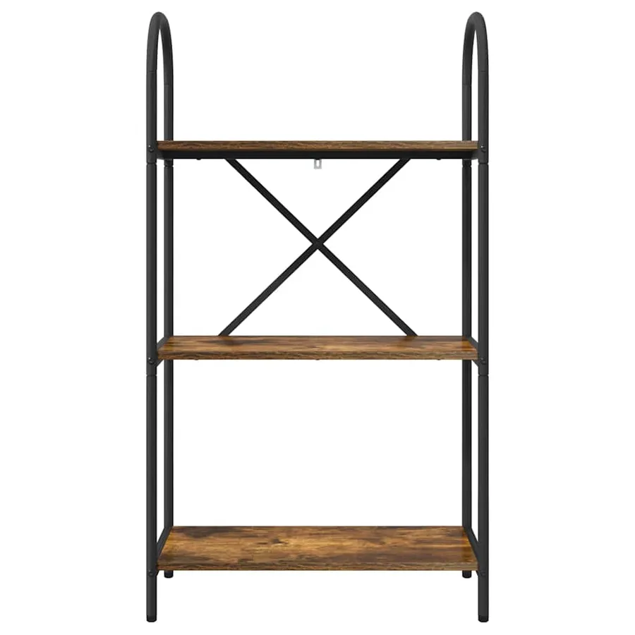 Étagère Chêne fumé 60 x 30 x 109 cm Bois d'ingénierie - 5