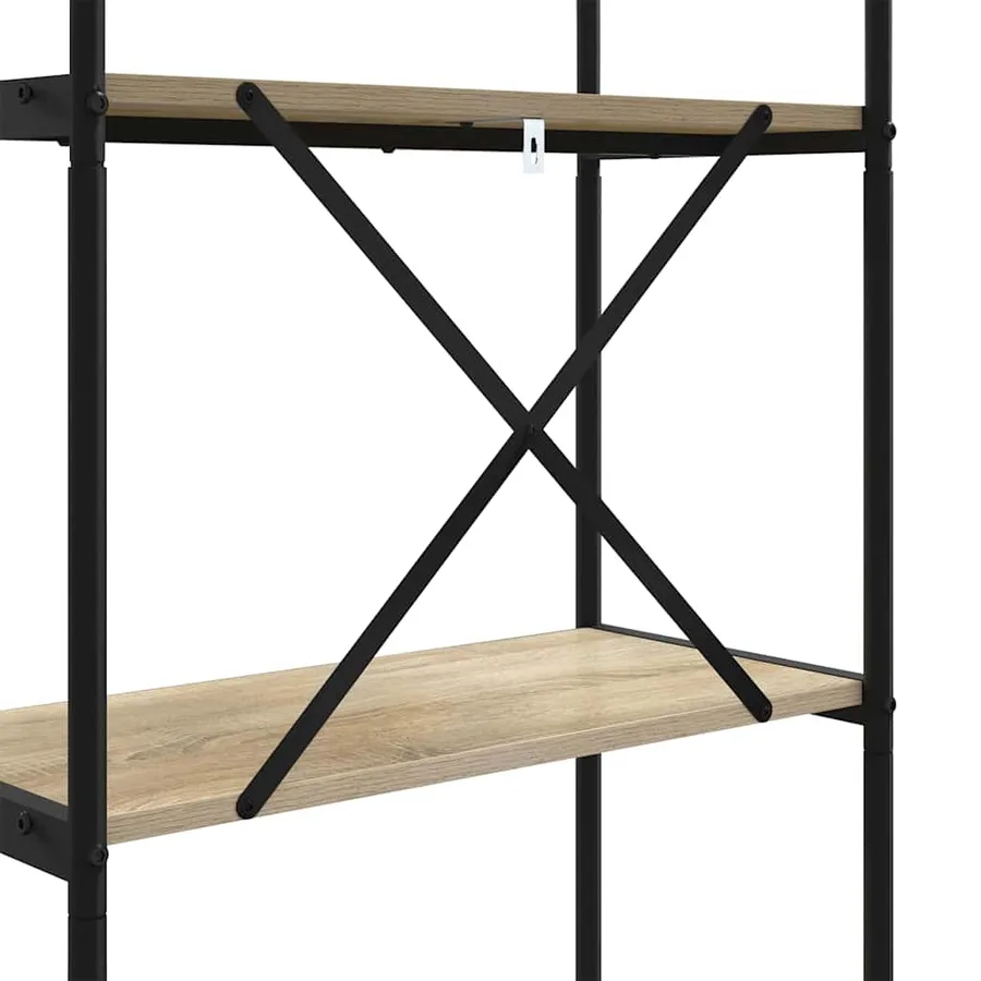 Étagère Chêne Sonoma 80 x 30 x 183 cm Bois d'ingénierie - 9