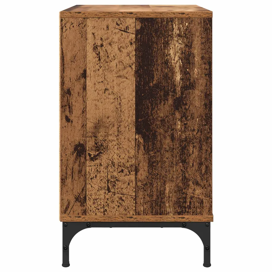 Table de chevet Bois ancien 63,5 x 36 x 61 cm Bois d'ingénierie - 7