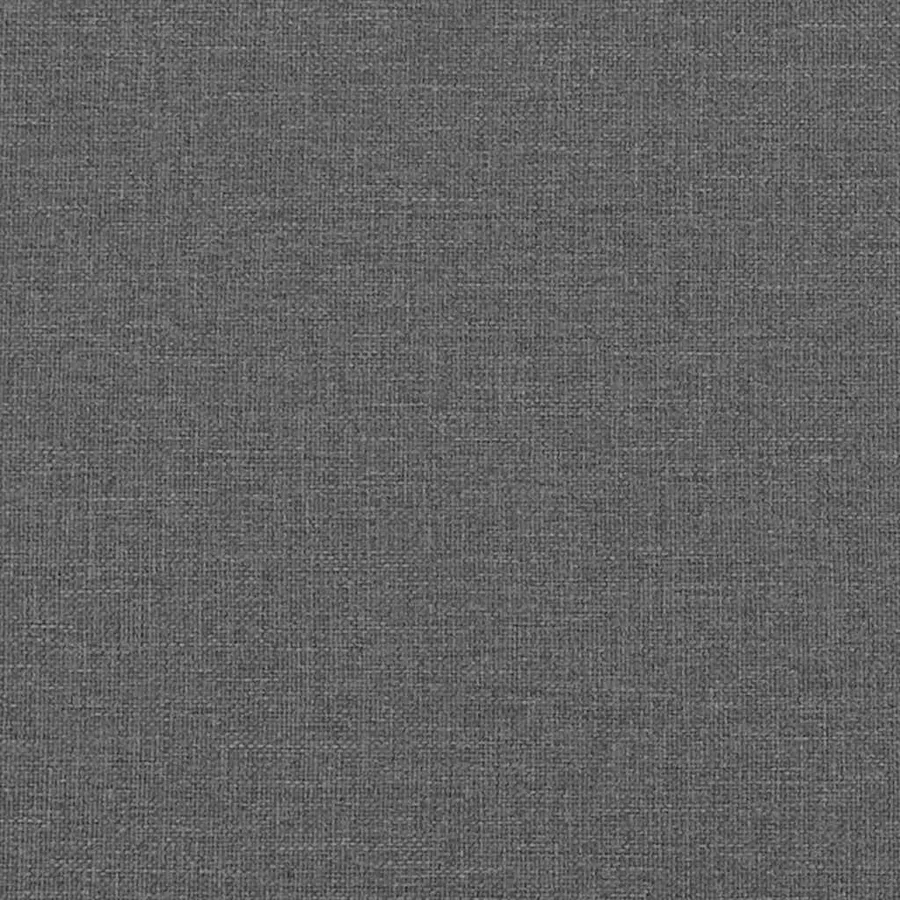 Coussins de siège 2 pcs Gris foncé Ø50 x 19 cm tissu - 8