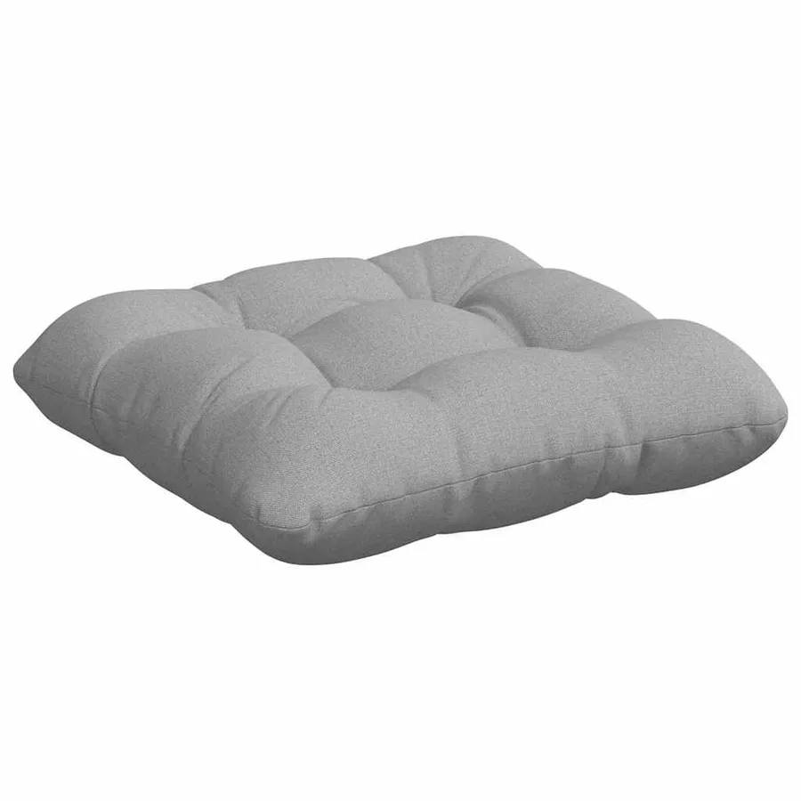 Coussins de siège 4 pcs Gris nuage 40 x 40 x 12 cm tissu - 5