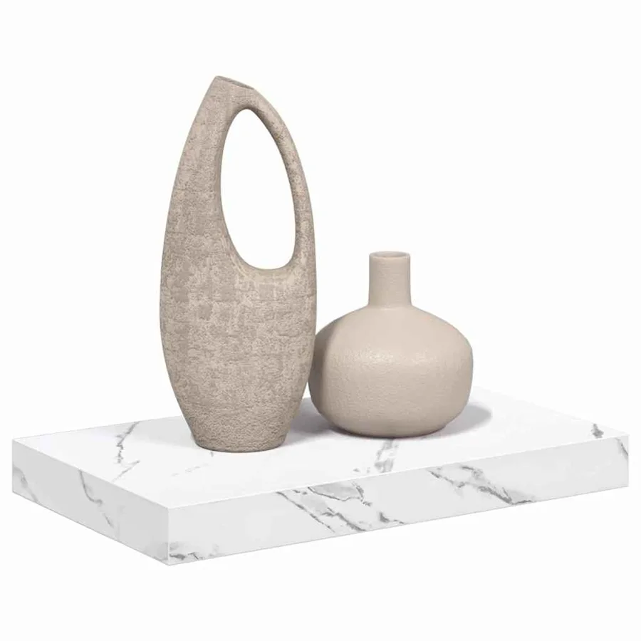 Étagère Murale Marbre blanc 40 x 23,5 x 4 cm Bois d'ingénierie - 3