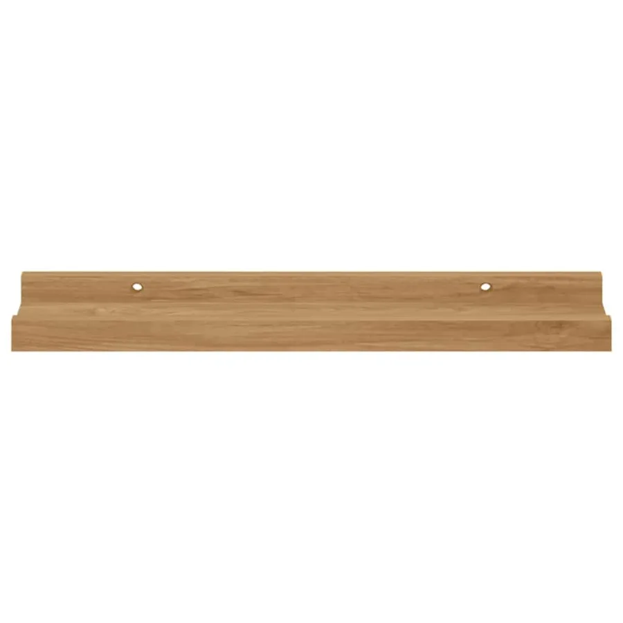 Étagère Murale Montage mural 2 pcs Marron 40 x 9 x 3 cm - 7