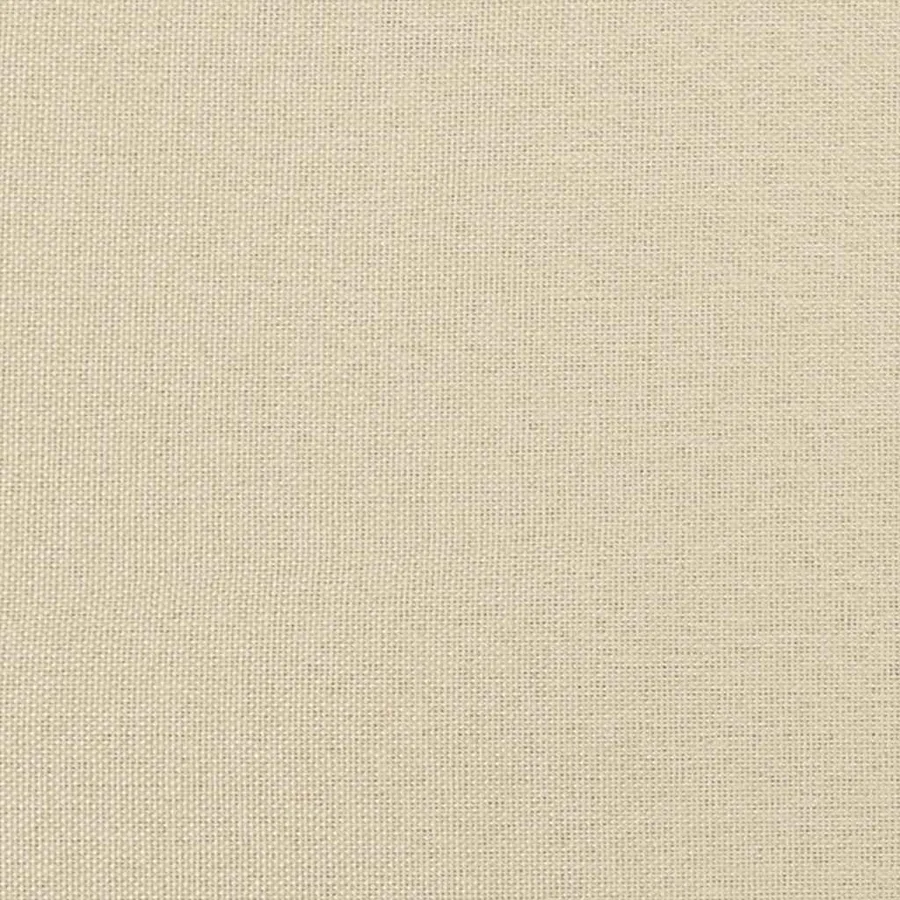 Coussins de siège 2 pcs Crème Ø50 x 19 cm tissu - 8
