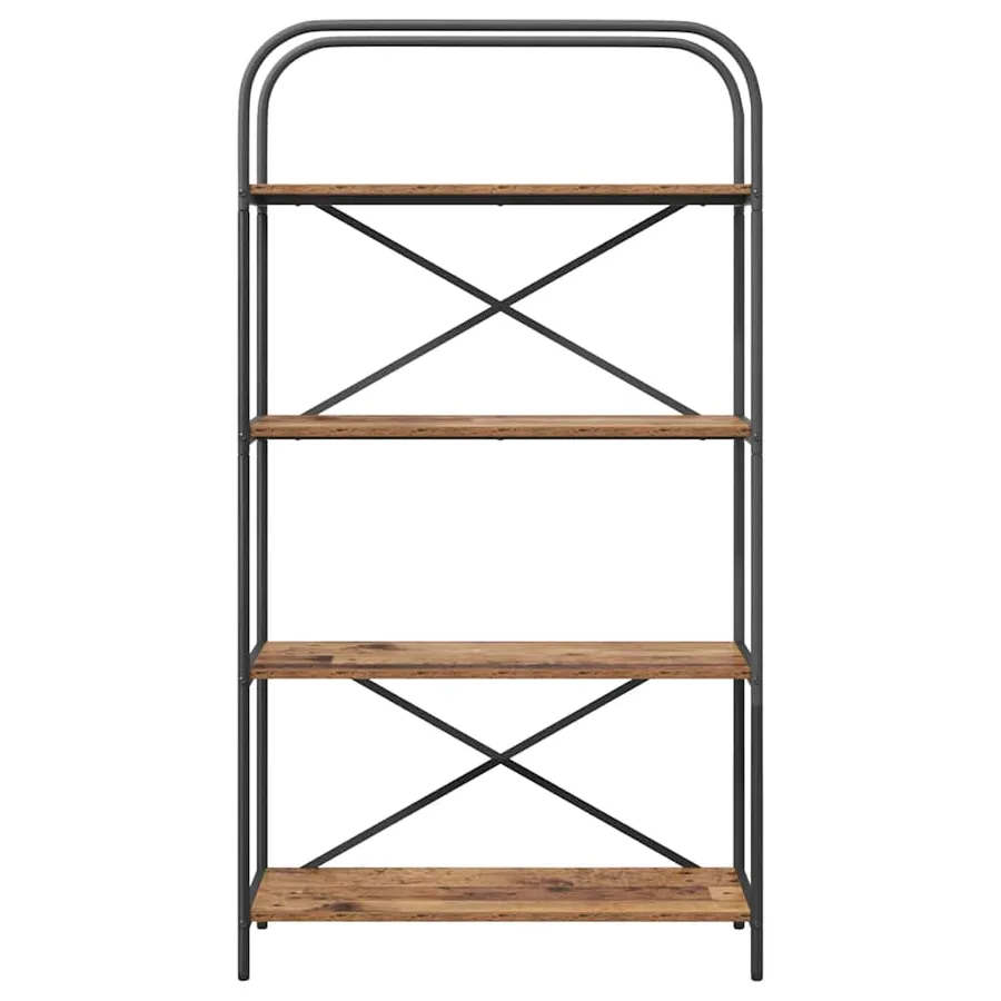 Étagère Bois ancien 80 x 30 x 146 cm Bois d'ingénierie - 5