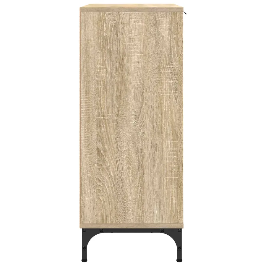 Buffet Chêne Sonoma 69,5 x 33 x 82 cm Bois d'ingénierie - 7