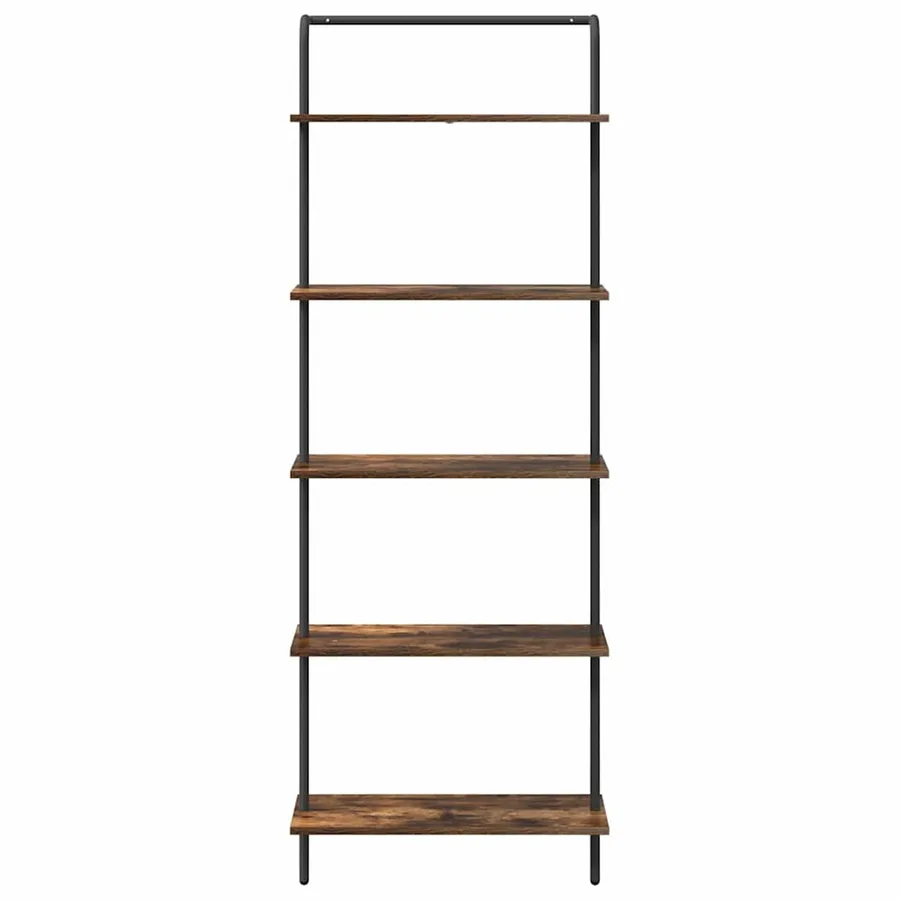 Étagère Chêne fumé 60 x 24 x 168 cm Bois d'ingénierie - 5