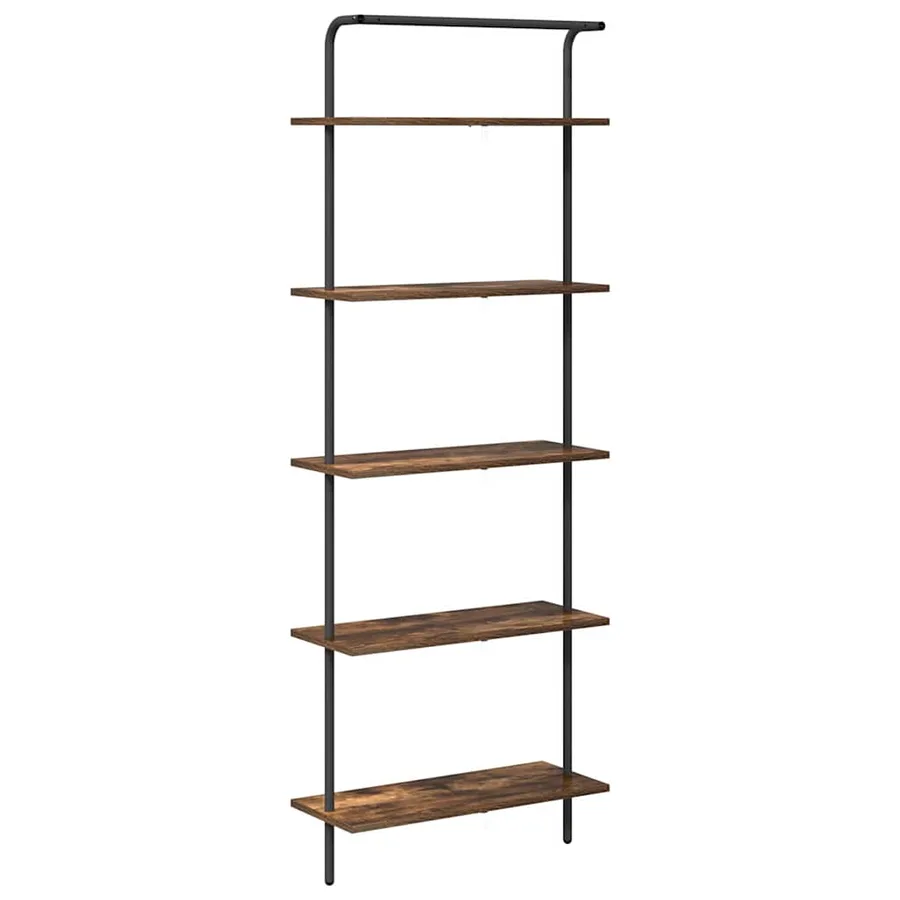 Étagère Chêne fumé 60 x 24 x 168 cm Bois d'ingénierie - 7
